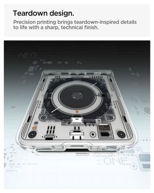 Защитный чехол Spigen Ultra Hybrid Pro Neo One (MagFit) для Samsung Galaxy Flip 8 (ACS11525) - Clear