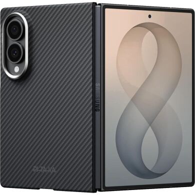 Ультратонкий чехол Pitaka Edge Case (FF) для Samsung Galaxy Fold 8 (FBWFOLD8) - Black / Grey (Twill)