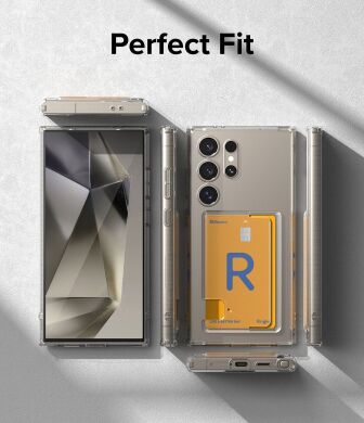 Захисний чохол Ringke Fusion Card для Samsung Galaxy S24 Ultra (S928) 8809961783678 - Clear