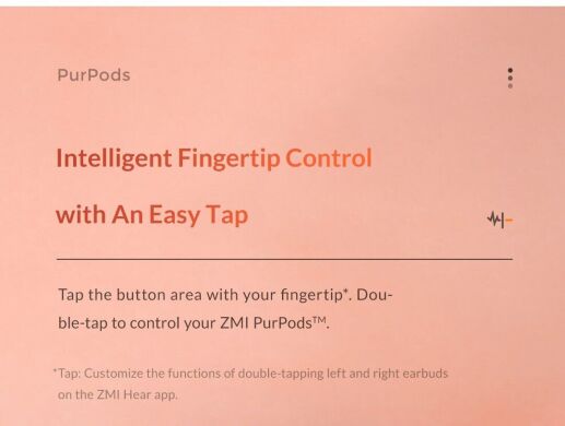 Бездротові навушники Xiaomi ZMI PurPods (TW101ZM) - White