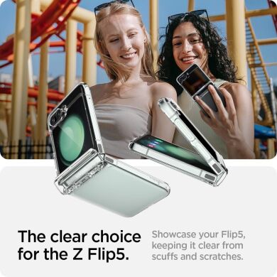 Защитный чехол Spigen (SGP) Thin Fit Pro (FF) для Samsung Galaxy Flip 5 - Frost Gray
