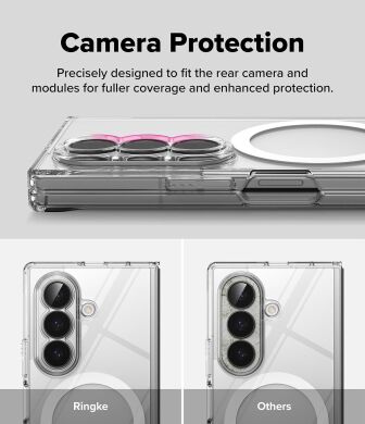 Захисний чохол Ringke Fusion Magnetic (FF) для Samsung Galaxy Fold 8 Ultra (8800328819283) - Clear