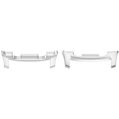 Переходник для ремешка на 22мм Deexe Band Connector для Samsung Galaxy Watch 8 (40/44mm) - Silver