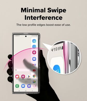 Захисний чохол Ringke Fusion Magnetic (FF) для Samsung Galaxy Fold 8 Ultra (8800328819283) - Clear