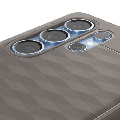 Захисний чохол Spigen (SGP) Caseology Parallax (MagFit) by Spigen для Samsung Galaxy S25 Ultra (S938) ACS09055 - Ash Grey