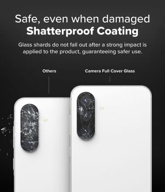 Комплект захисних стекол Ringke Camera Protector Glass для Samsung Galaxy A56 (A566) 8800293852414 - Black