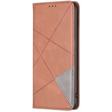 Чохол UniCase Geometric Pattern для Samsung Galaxy A25 (A256) - Brown