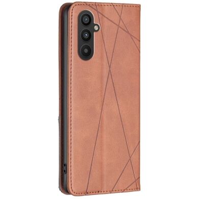 Чехол UniCase Geometric Pattern для Samsung Galaxy A25 (A256) - Brown