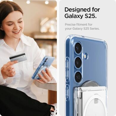 Кардхолдер Spigen Ultra Hybrid (Mag Fit+) AFA09207 - Crystal Clear