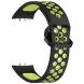 Ремешок Deexe Dot Color для Samsung Galaxy Fit 3 - Black / Lime. Фото 3 из 7