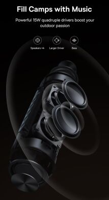 Портативная акустика Baseus AeQur VO20 (A20067900117-00) - Black