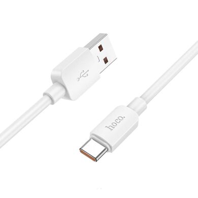 Кабель Hoco X96 Hyper 100W USB to Type-C (0.25m) - White
