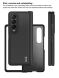 Защитный чехол IMAK Carbon Case (FF) для Samsung Galaxy Fold 4 - Black. Фото 7 из 11