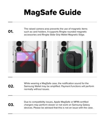 Захисний чохол Ringke Fusion Magnetic (FF) для Samsung Galaxy Fold 8 Ultra (8800328819283) - Clear