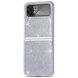 Защитный чехол Deexe Glitter Case для Samsung Galaxy Flip 4 - Silver. Фото 5 из 10