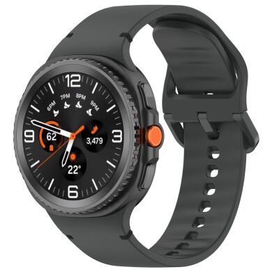 Ремешок ArmorStandart Soft Silicone (M/L) для Samsung Galaxy Watch 8 (40/44mm) / 8 Classic - Dark Grey