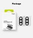 Комплект захисних стекол Ringke Camera Protector Glass для Samsung Galaxy A56 (A566) 8800293852414 - Black