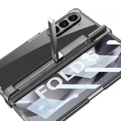 Захисний чохол GKK Airbag Stand для Samsung Galaxy Fold 6 - Transparent