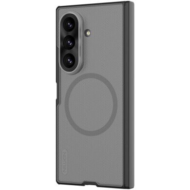 Пластиковый чехол NILLKIN Super Frosted Shield Magnetic (FF) для Samsung Galaxy Fold 8 Ultra - Transparent Black