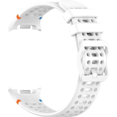 Ремешок Reframe Holes Design для Samsung Galaxy Watch 8 (40/44mm) / 8 Classic - White