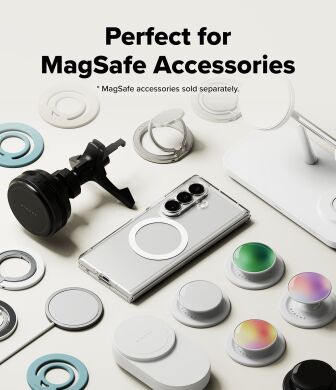 Захисний чохол Ringke Fusion Magnetic (FF) для Samsung Galaxy Fold 8 Ultra (8800328819283) - Clear