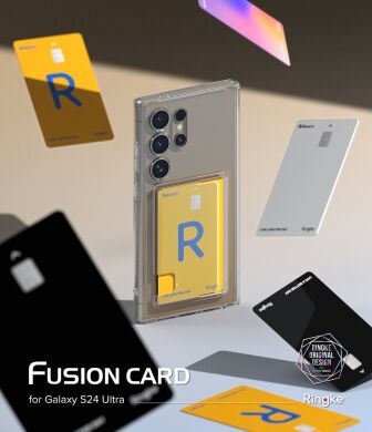 Захисний чохол Ringke Fusion Card для Samsung Galaxy S24 Ultra (S928) 8809961783678 - Clear