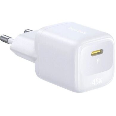 Мережевий зарядний пристрій Baseus EnerFill FN22 (45W) E01233 - Moon White