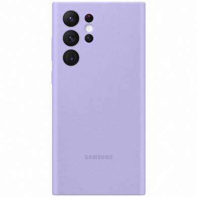 Чохол Silicone Cover для Samsung Galaxy S22 Ultra (S908) EF-PS908TVEGRU - Lavender