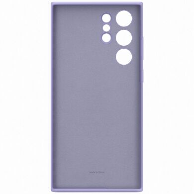 Чохол Silicone Cover для Samsung Galaxy S22 Ultra (S908) EF-PS908TVEGRU - Lavender