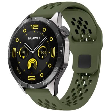 Ремінець Deexe Eclipse для годинників з шириною кріплення 20мм - Army Green