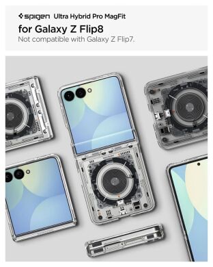 Защитный чехол Spigen Ultra Hybrid Pro Neo One (MagFit) для Samsung Galaxy Flip 8 (ACS11525) - Clear