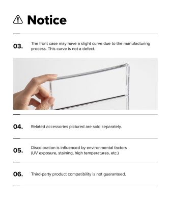 Захисний чохол Ringke Fusion Magnetic (FF) для Samsung Galaxy Fold 8 Ultra (8800328819283) - Clear