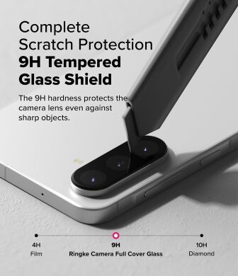 Комплект захисних стекол Ringke Camera Protector Glass для Samsung Galaxy A56 (A566) 8800293852414 - Black