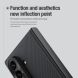 Пластиковый чехол NILLKIN Super Frosted Shield Magnetic (FF) для Samsung Galaxy Fold 8 Ultra - Transparent Black. Фото 11 из 20