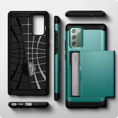 Захисний чохол Spigen (SGP) Slim Armor CS для Samsung Galaxy Note 20 (N980) - Black