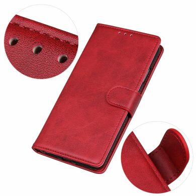 Чехол Deexe Classic Wallet для Samsung Galaxy A21s (A217) - Red