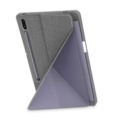 Чехол Deexe Origami Case для Samsung Galaxy Tab S7 FE (T730/T736) - Grey