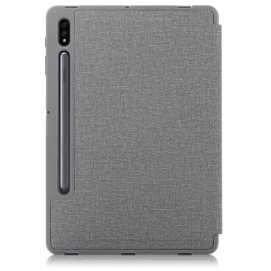 Чехол Deexe Origami Case для Samsung Galaxy Tab S7 FE (T730/T736) - Grey