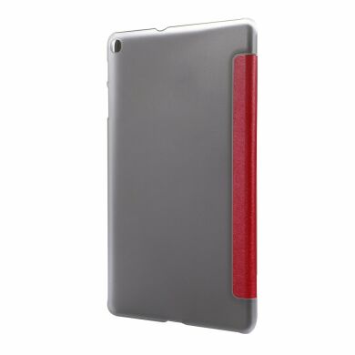 Чехол Deexe Silk Texture для Samsung Galaxy Tab A 10.1 2019 (T510/515) - Red