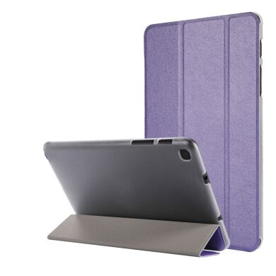 Чехол Deexe Silk Texture для Samsung Galaxy Tab A7 Lite (T220/T225) - Purple