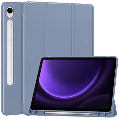 Чехол Deexe Smart Case для Samsung Galaxy Tab S9 FE (X510) - Purple