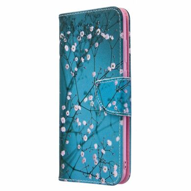 Чехол-книжка Deexe Color Wallet для Samsung Galaxy A11 (A115) / Galaxy M11 (M115) - Tree with Flowers