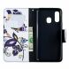 Чохол-книжка Deexe Color Wallet для Samsung Galaxy A40 (А405) - Butterfly and Flower