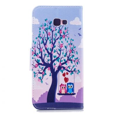 Чохол-книжка Deexe Color Wallet для Samsung Galaxy J4+ (J415) - Owls on Swing
