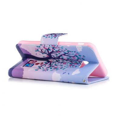 Чохол-книжка Deexe Color Wallet для Samsung Galaxy J4+ (J415) - Owls on Swing