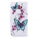 Чехол-книжка Deexe Color Wallet для Samsung Galaxy J6+ (J610) - Butterfly and Flower. Фото 3 из 9