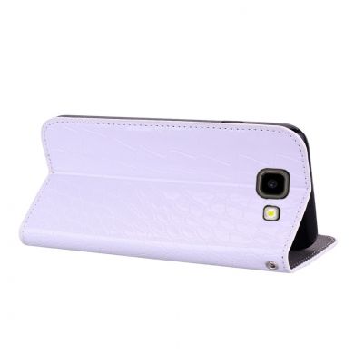 Чохол-книжка Deexe Glittery Crocodile для Samsung Galaxy J4+ (J415), Light Purple