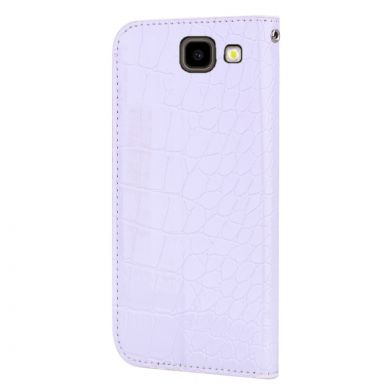 Чохол-книжка Deexe Glittery Crocodile для Samsung Galaxy J4+ (J415), Light Purple