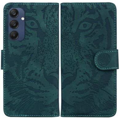 Чохол-книжка Deexe Tiger для Samsung Galaxy M35 (M356) - Green