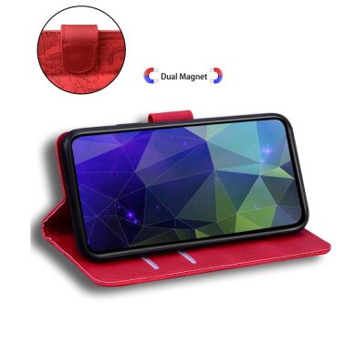 Чохол-книжка Deexe Tiger для Samsung Galaxy M35 (M356) - Red